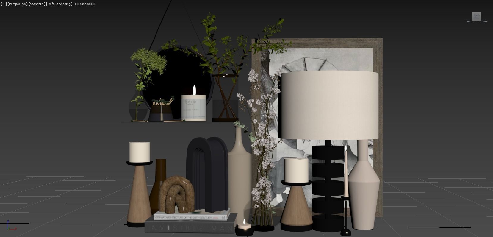 Decor Set 058 3D model_7