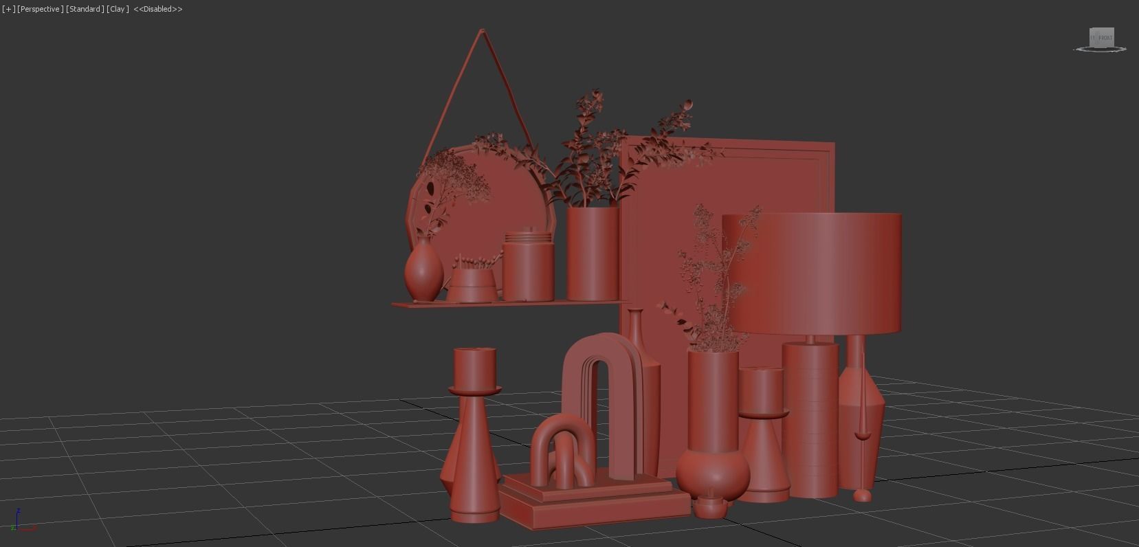 Decor Set 058 3D model_8