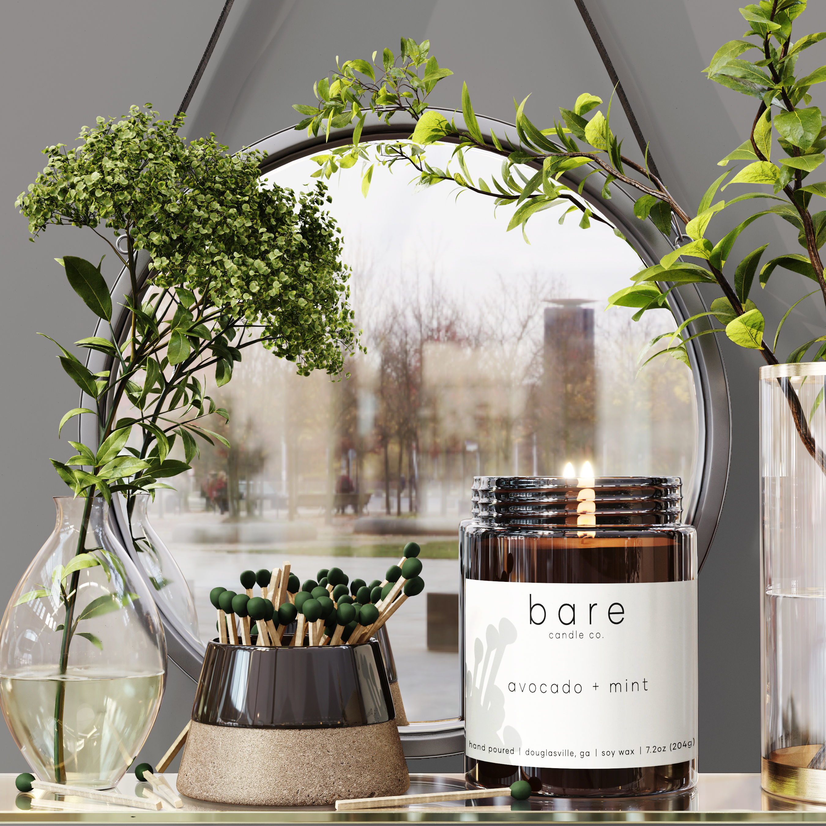 Decor Set 058 3D model_3