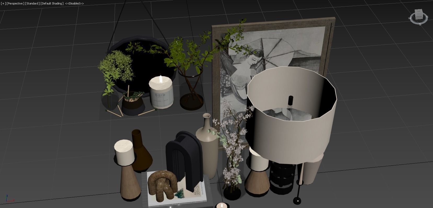 Decor Set 058 3D model_9