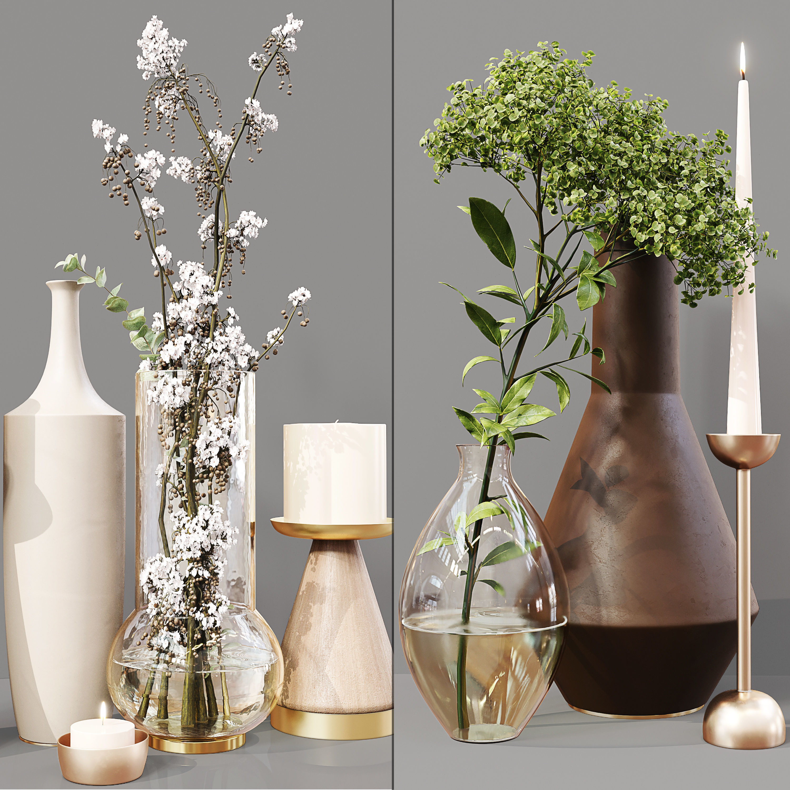 Decor Set 058 3D model_4