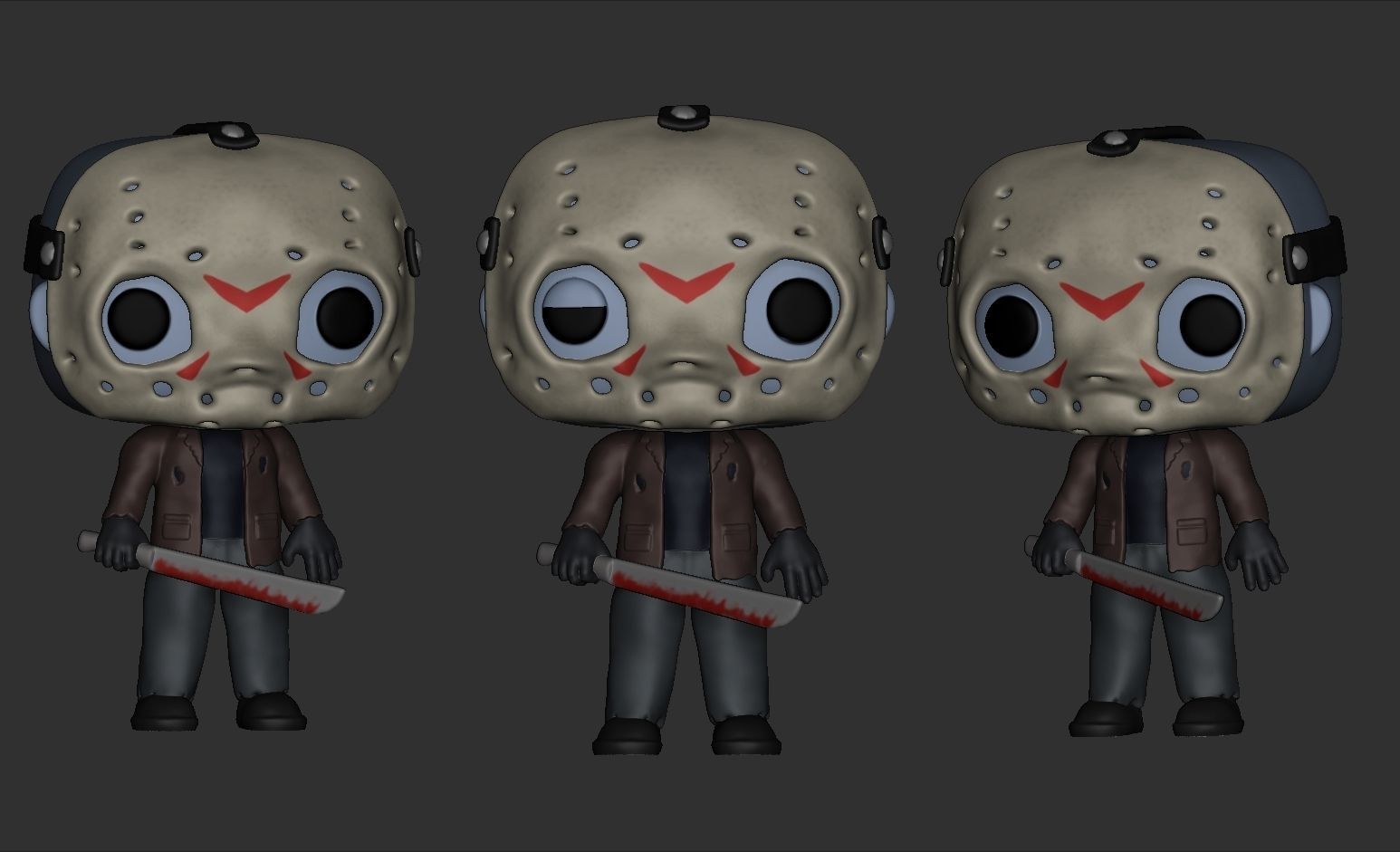Funko Jason Voorhees Viernes 13 Friday  3D print model_1