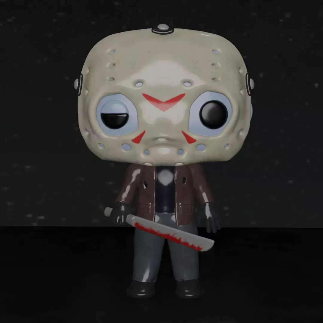 Funko Jason Voorhees Viernes 13 Friday  3D print model_0