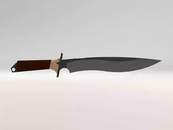 classic knife 3D print model