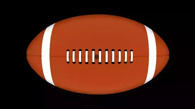 Rugby Ball 3D model