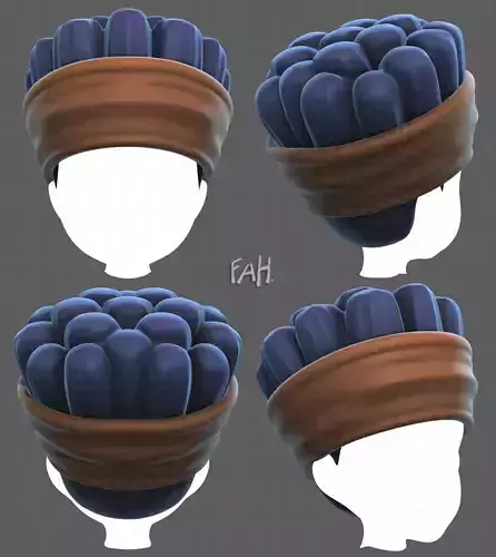 Base Hair for Boy V35