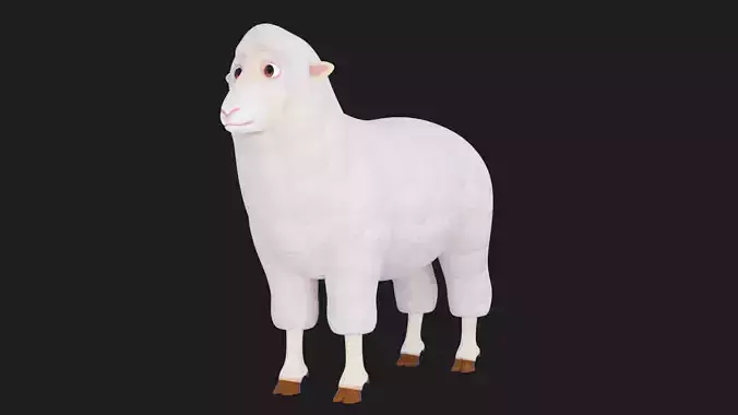 cartoon sheep