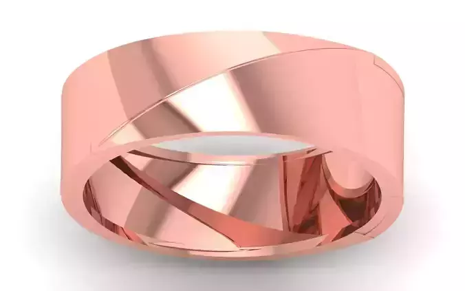 Solitaire Wedding Engagement Band Ring