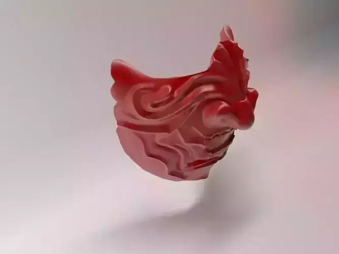 Samurai Mask 3D print model