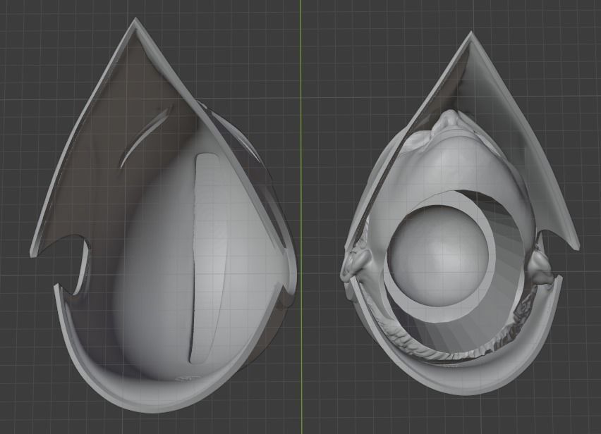 Injustice Dr Fate Armor 3D print model_3