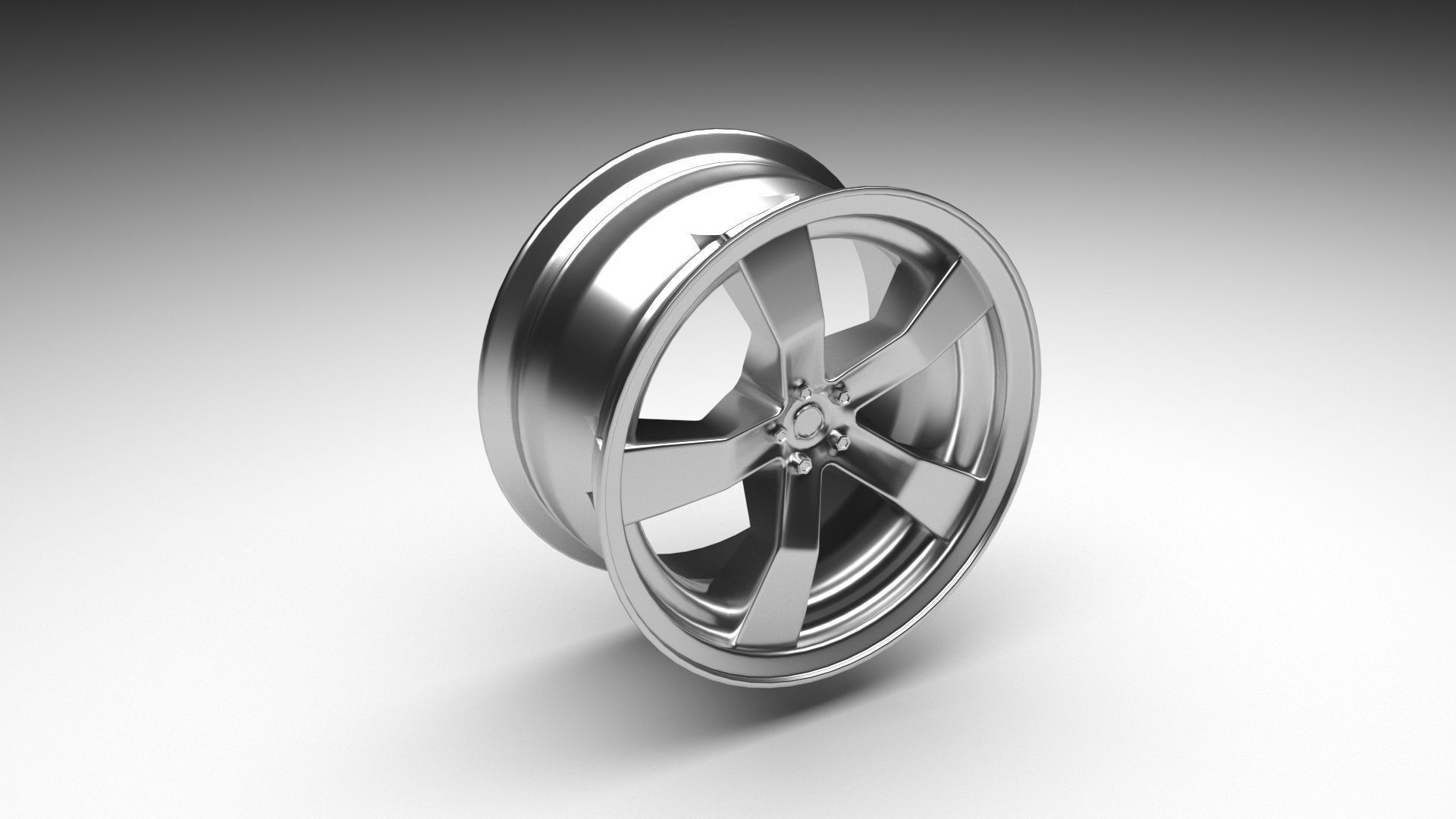 Car Tire 3D model_4