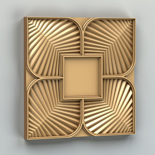 Wall panel 031 3D model