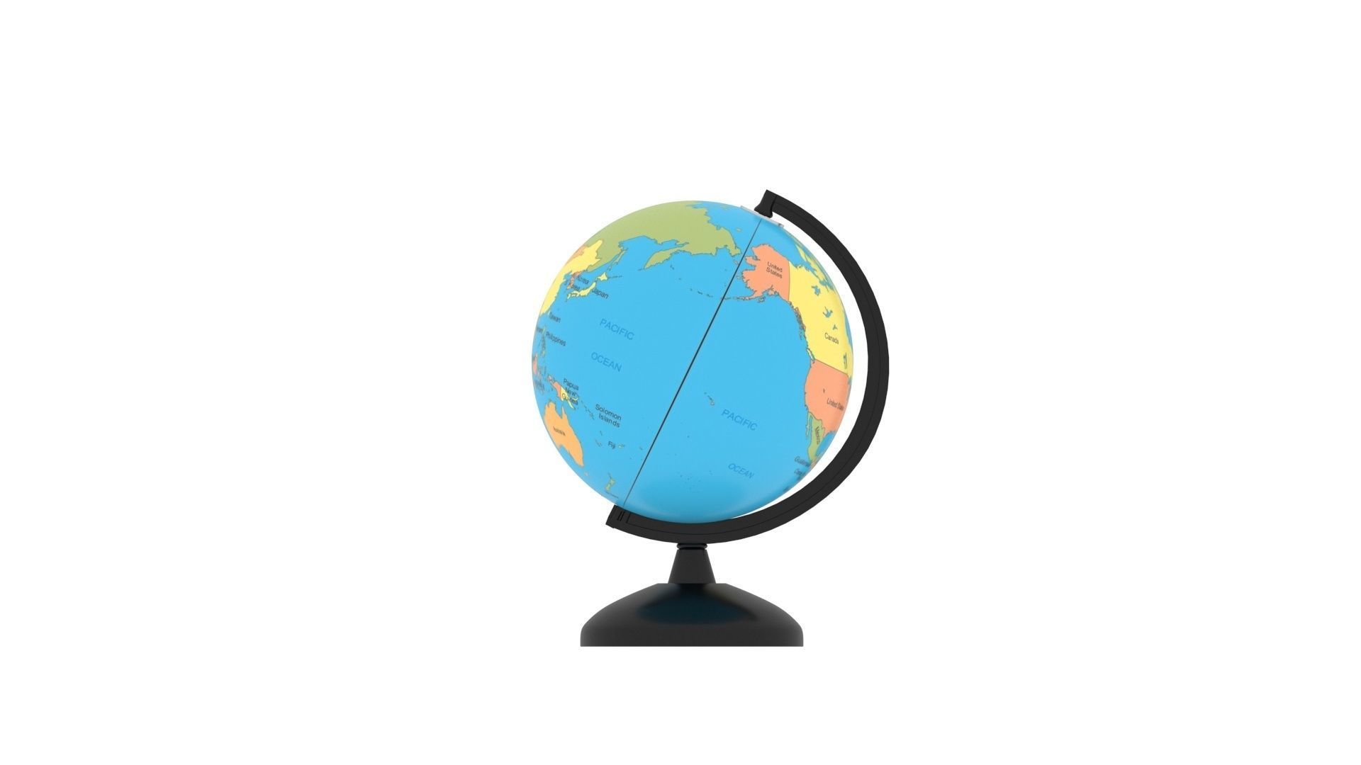 Globe 3D model_26