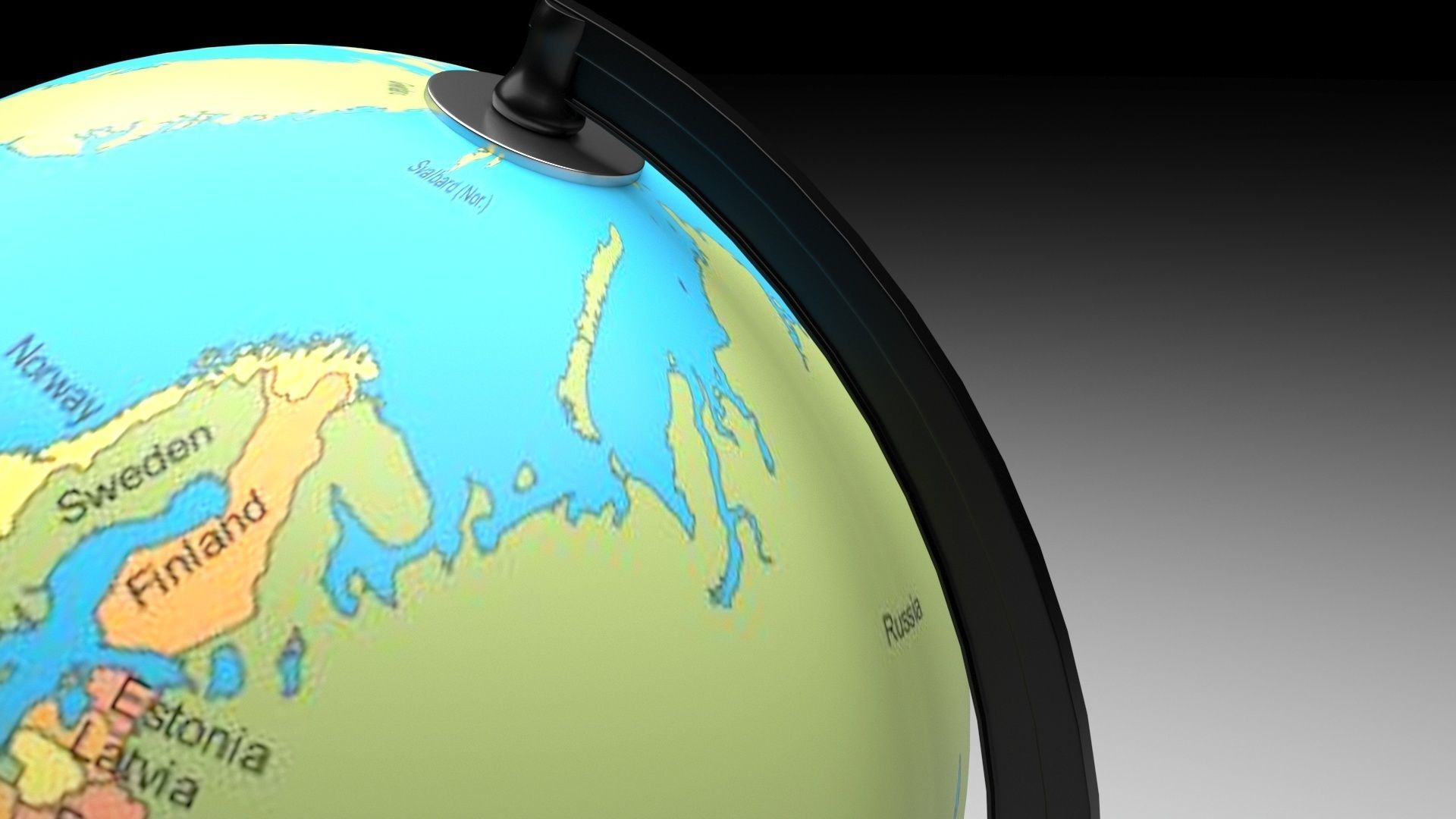 Globe 3D model_16