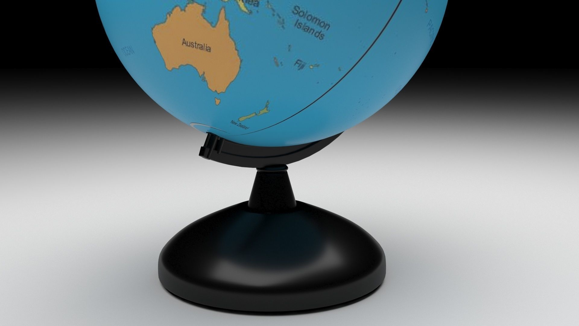 Globe 3D model_9