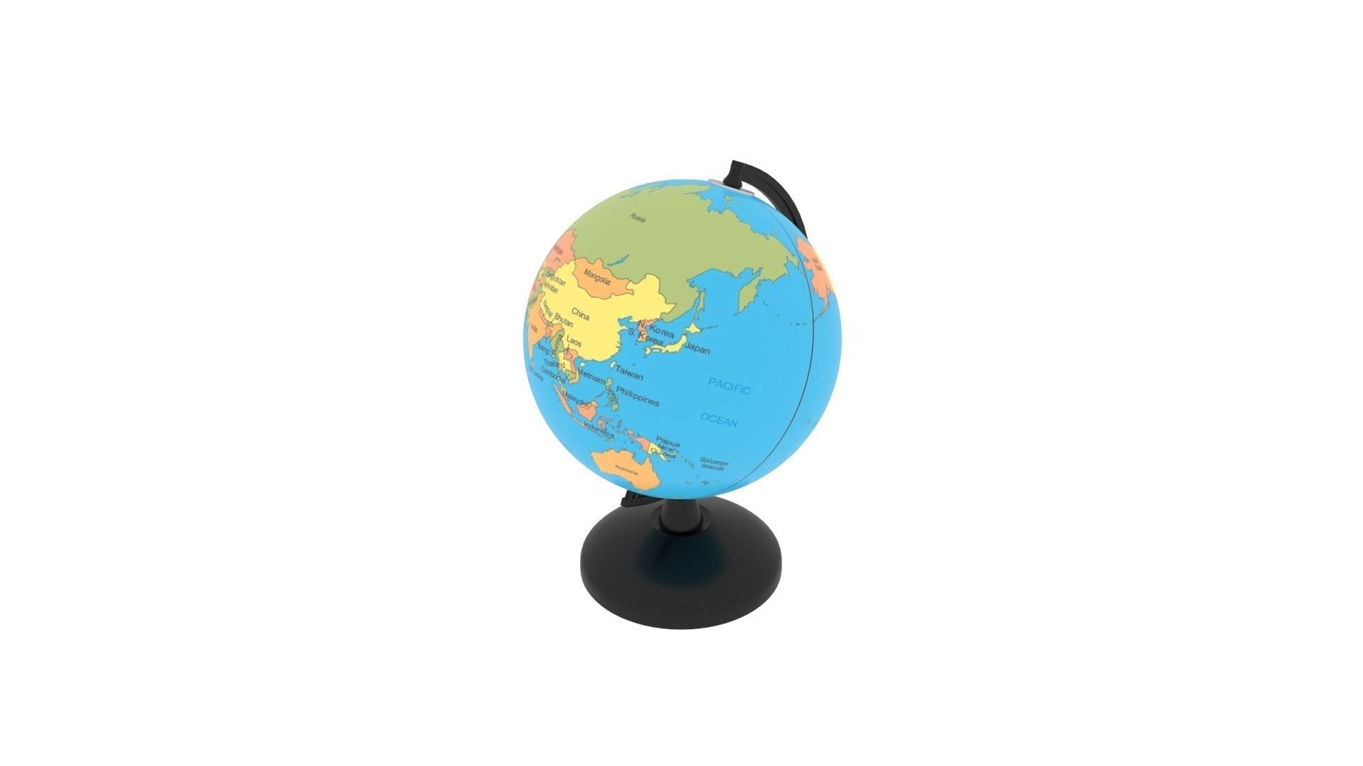 Globe 3D model_19