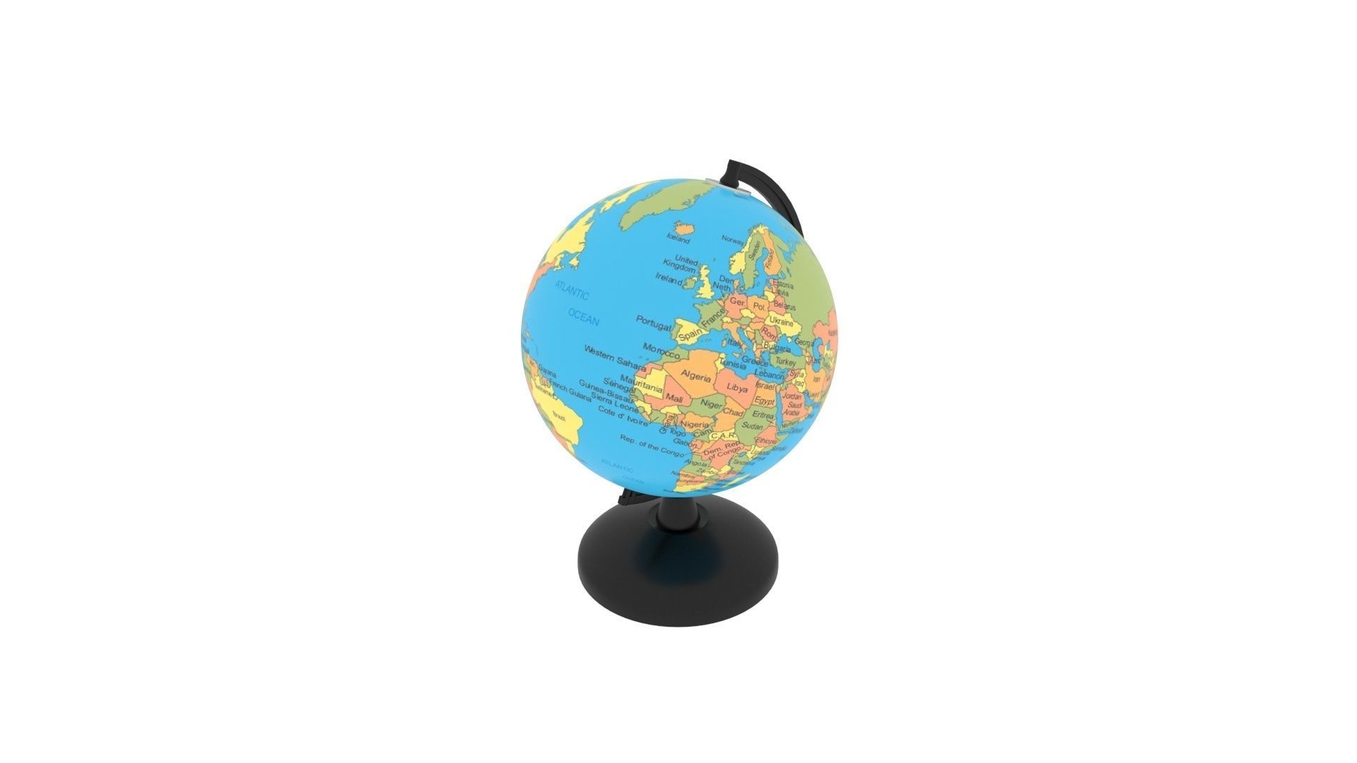 Globe 3D model_20