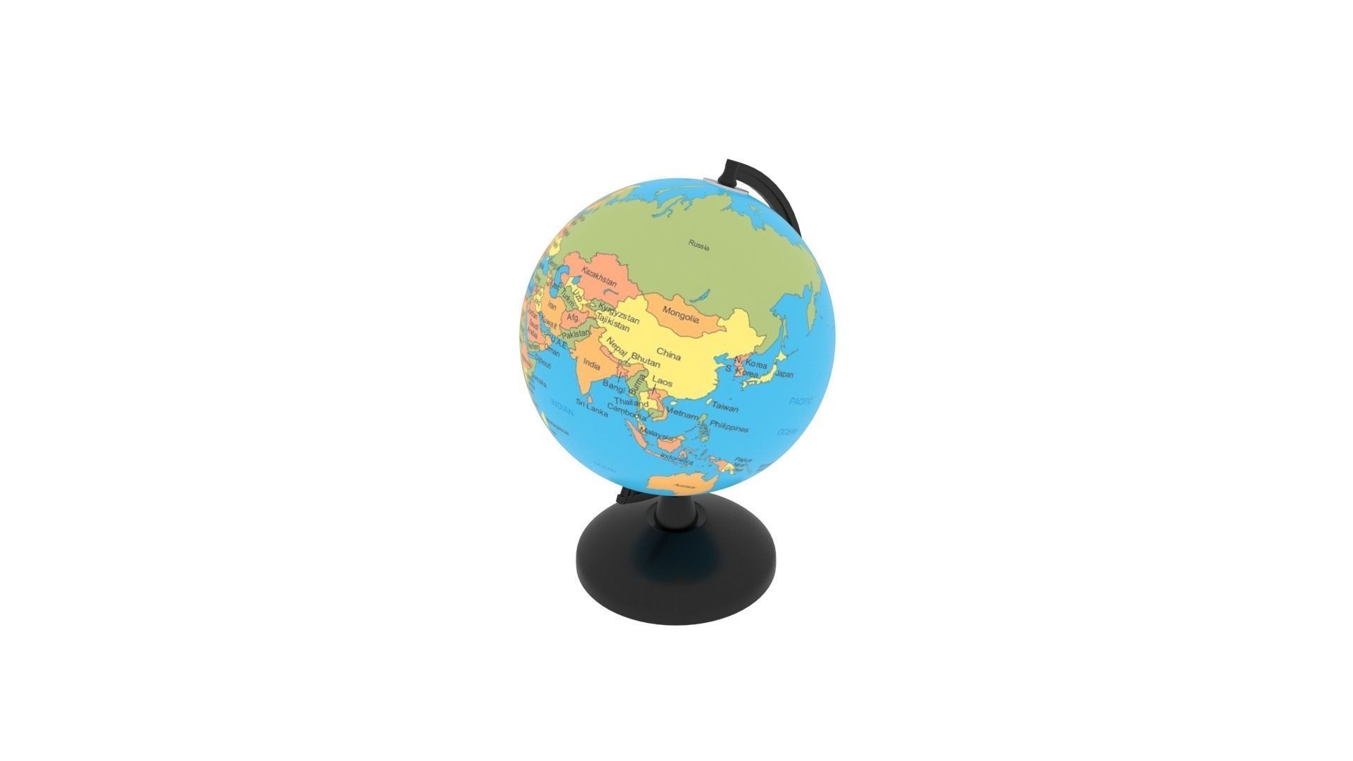 Globe 3D model_21