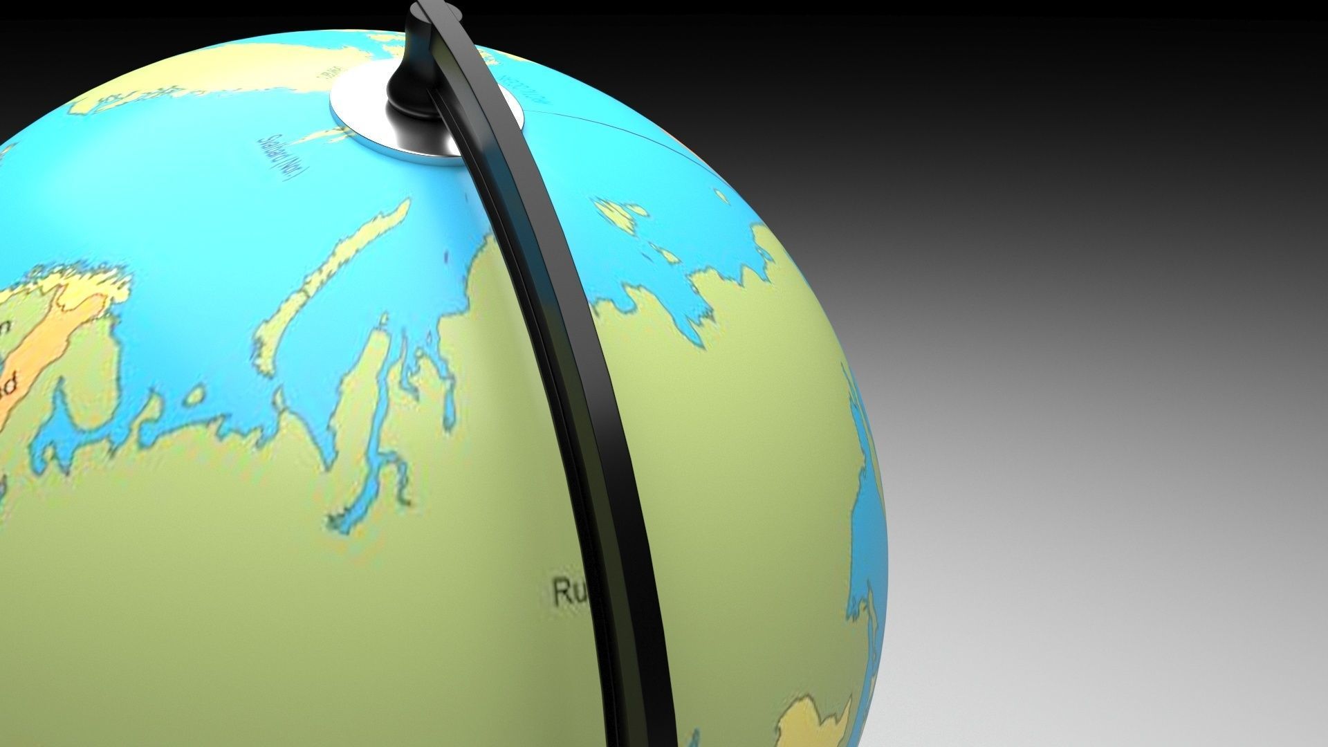 Globe 3D model_17