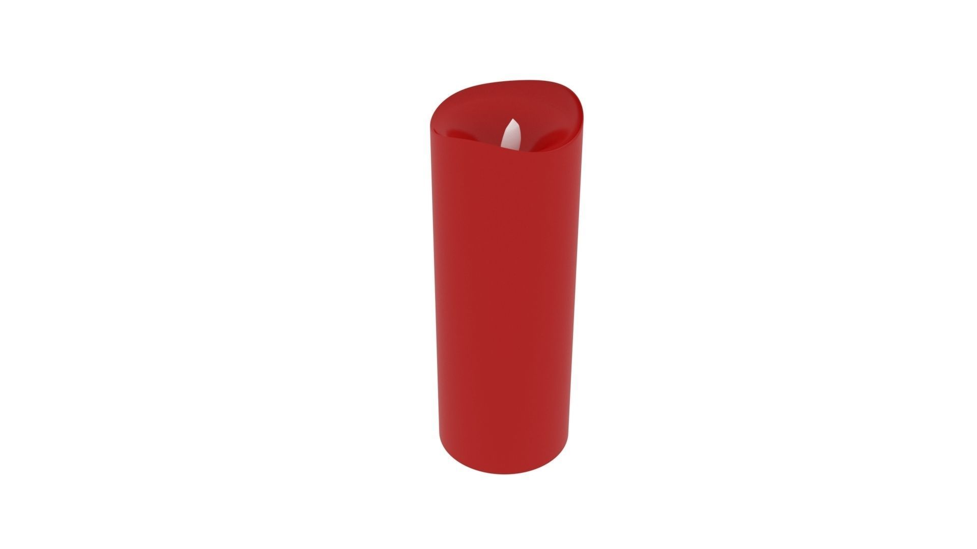 Led Candles 3D model_9