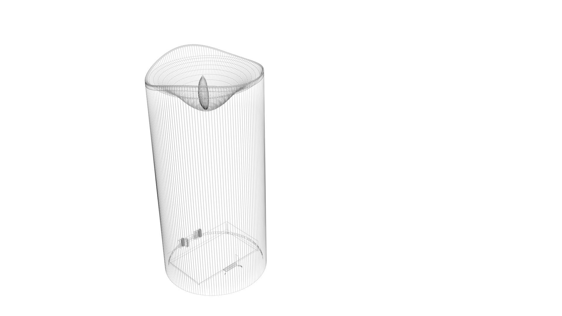 Led Candles 3D model_15