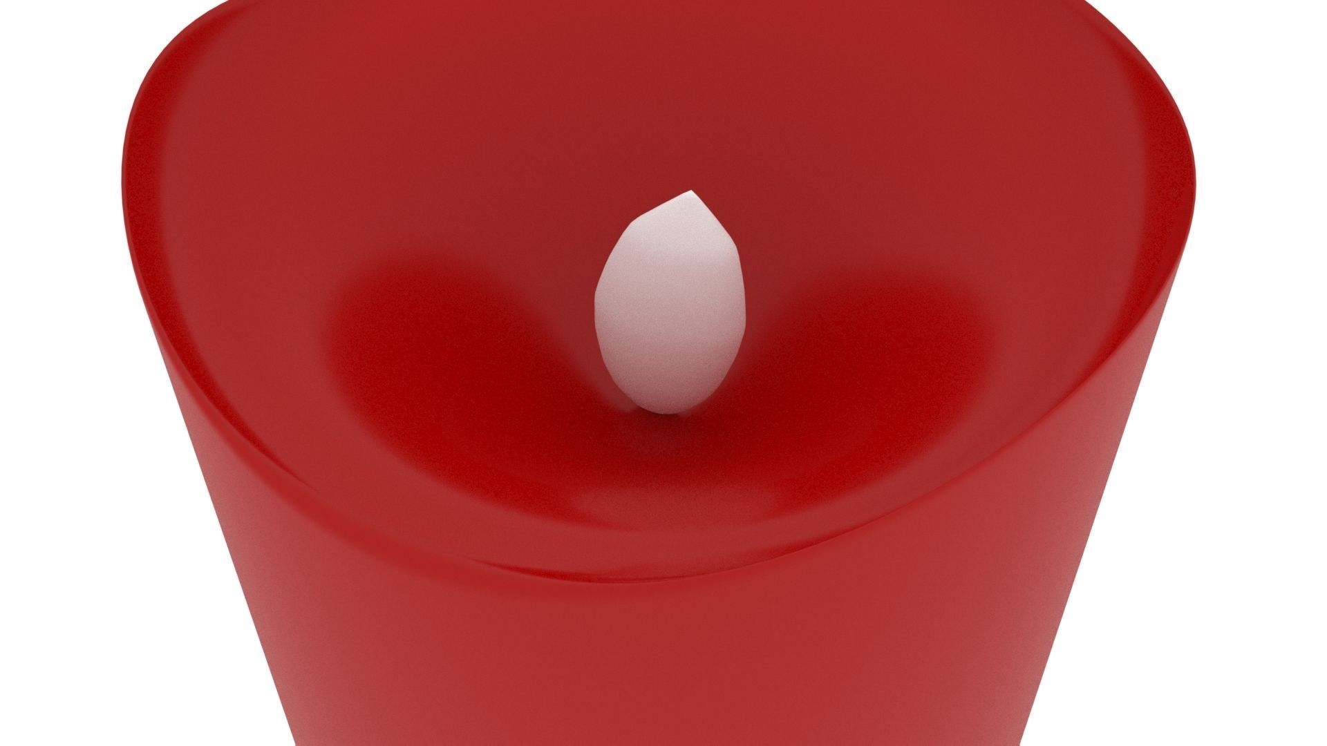 Led Candles 3D model_3