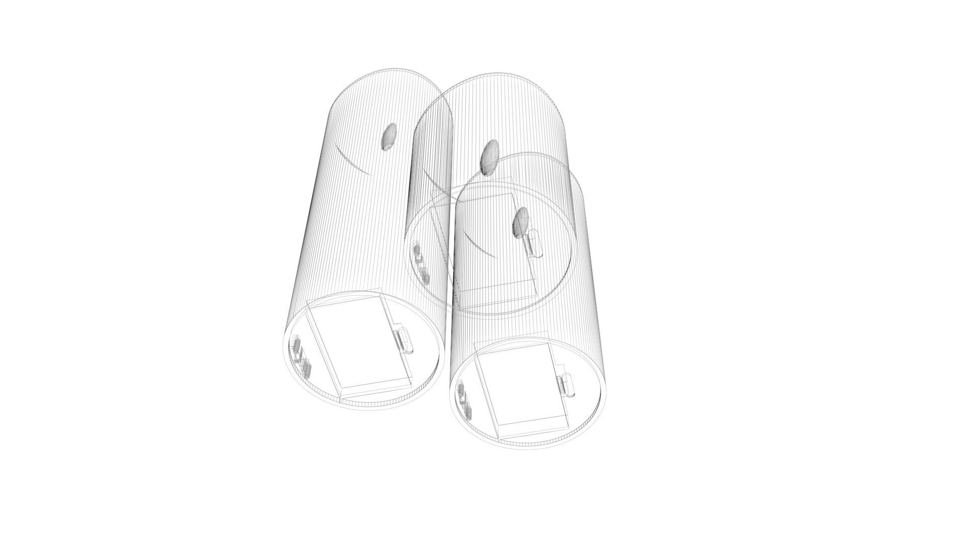 Led Candles 3D model_11