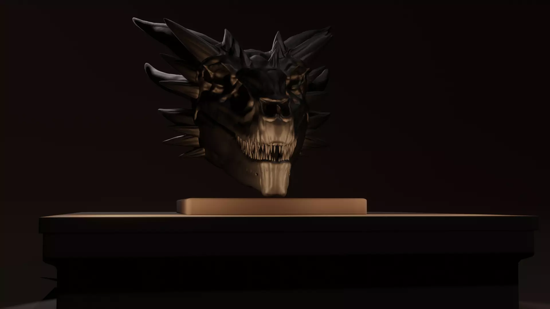 Dragon Skull Balerion The Black Dread 3D model_0