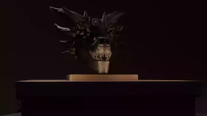 Dragon Skull Balerion The Black Dread