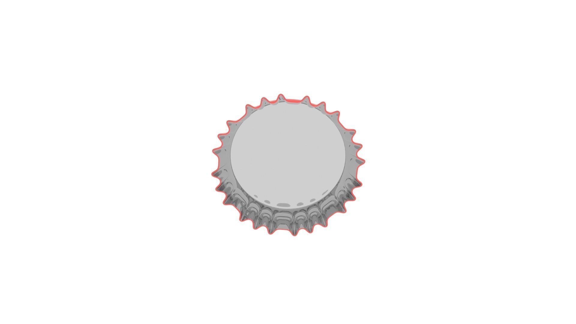 Bottle Caps 3D model_7
