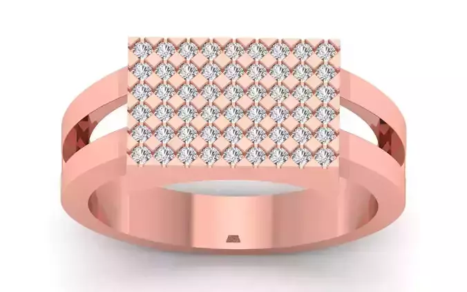 Solitaire Wedding Engagement Mens  Ring