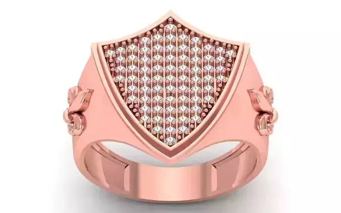 Solitaire Wedding Engagement Mens Ring