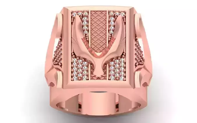 Solitaire Wedding Engagement Mens Ring