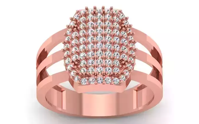 Solitaire Wedding Engagement Mens  Ring