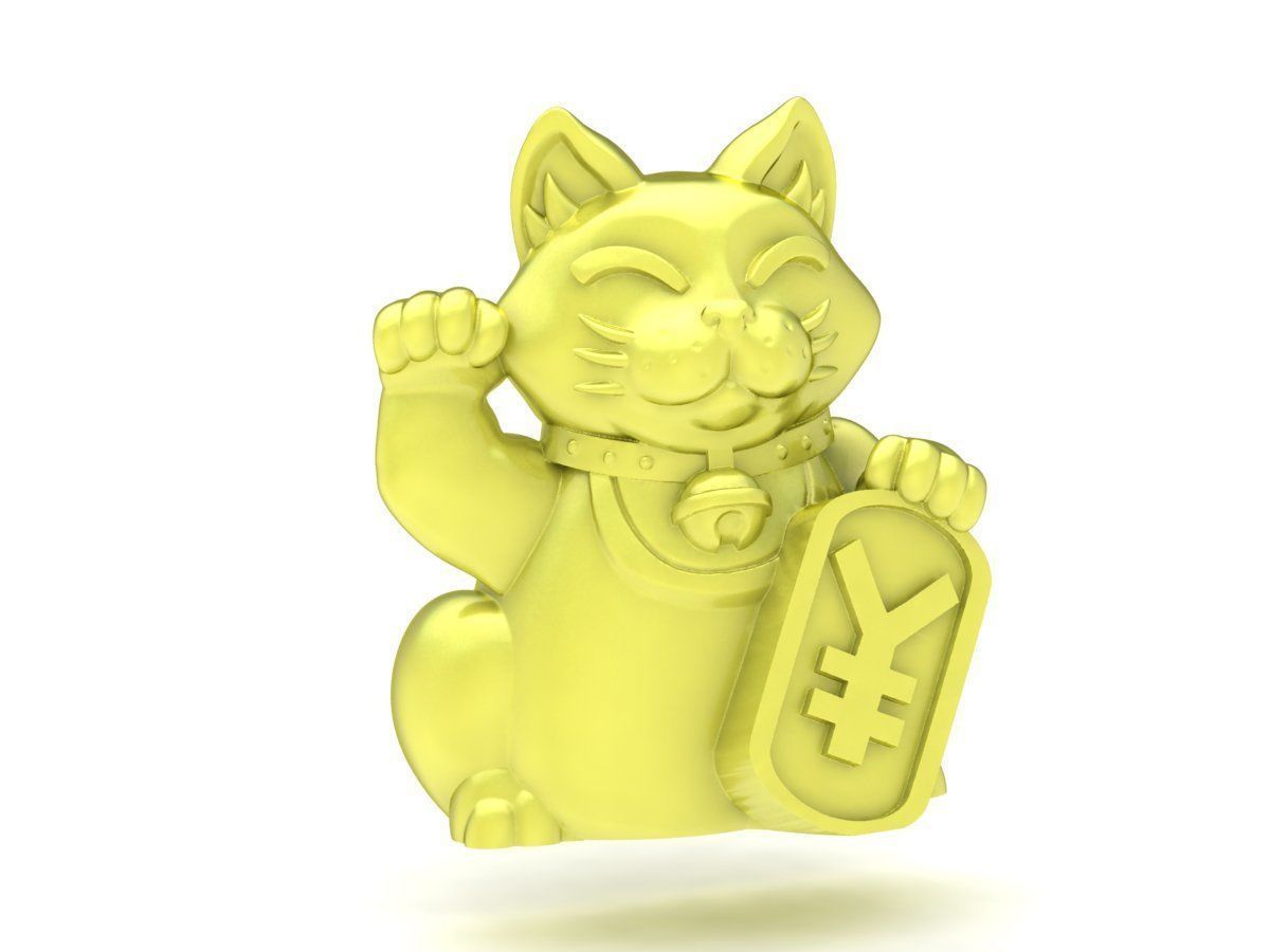 zodiac hello cat pendant 3936 3D print model_1