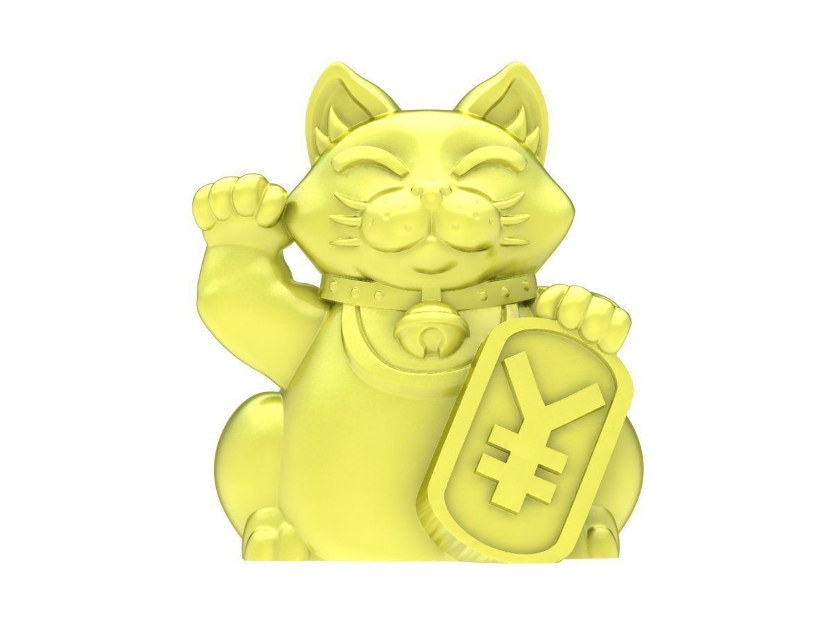 zodiac hello cat pendant 3936 3D print model_4