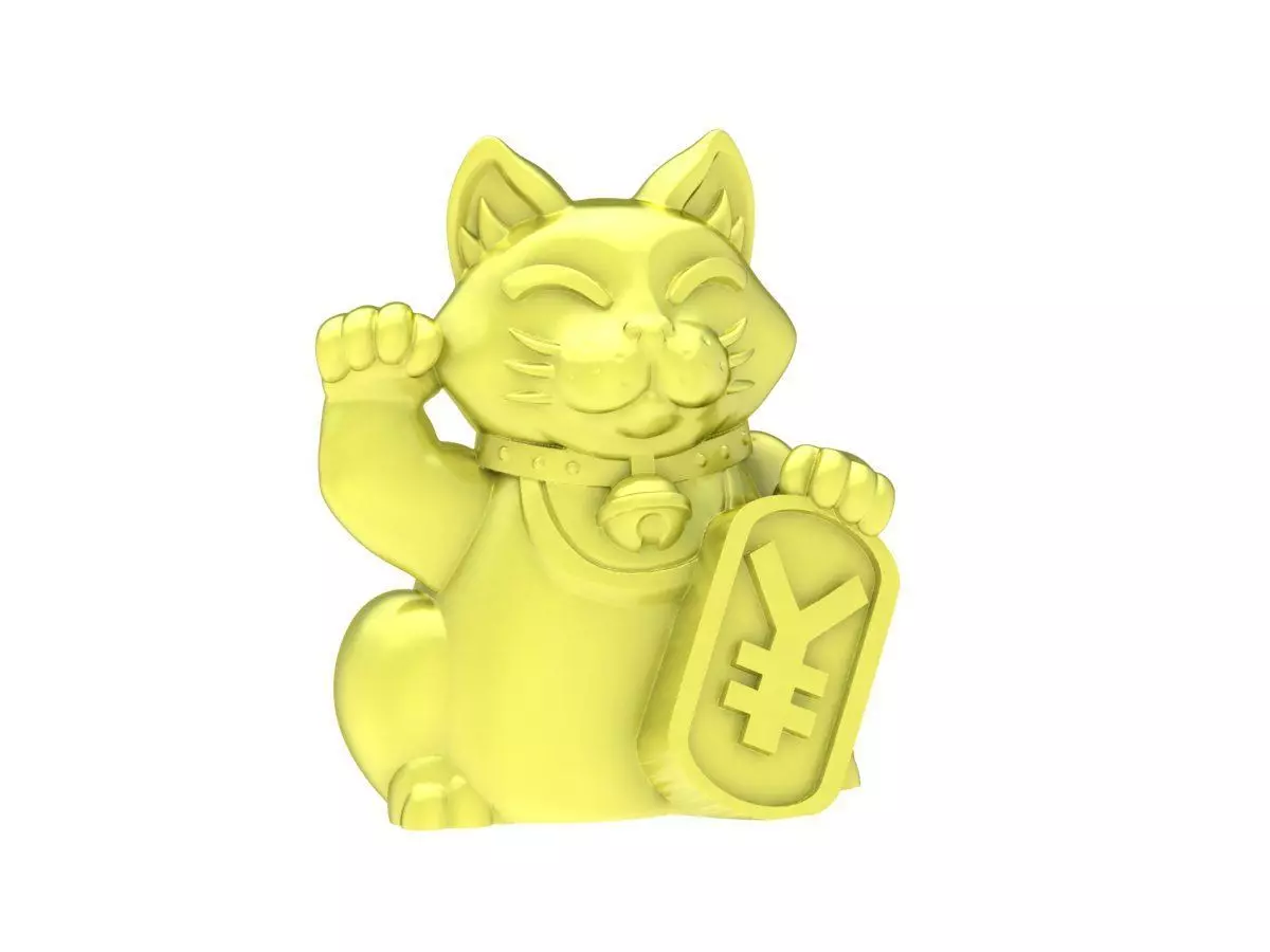 zodiac hello cat pendant 3936 3D print model_0