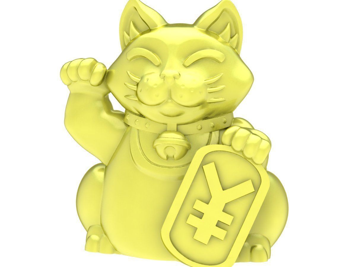 zodiac hello cat pendant 3936 3D print model_7