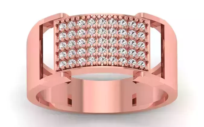 Solitaire Wedding Engagement Mens  Ring