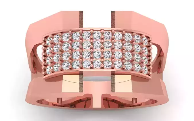 Solitaire Wedding Engagement Mens  Ring