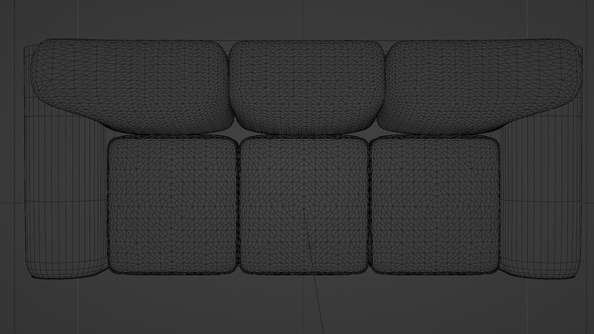 Couch sofa 3D model_9