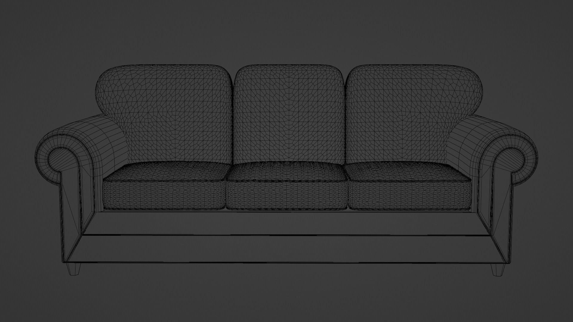 Couch sofa 3D model_5