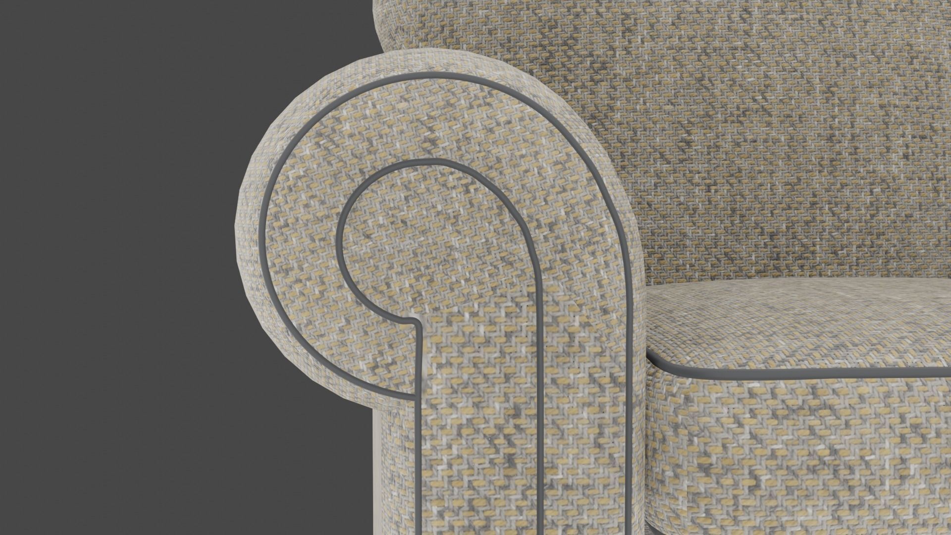 Couch sofa 3D model_1