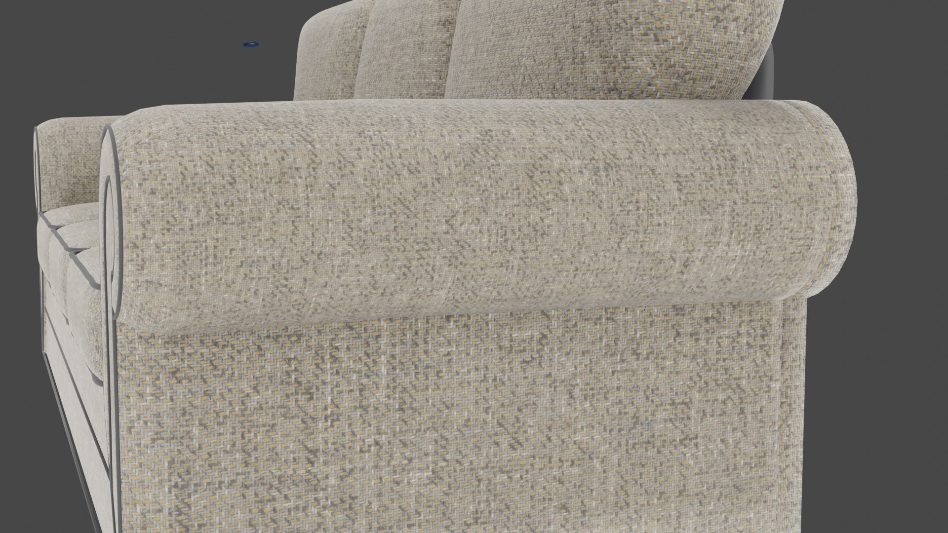 Couch sofa 3D model_4