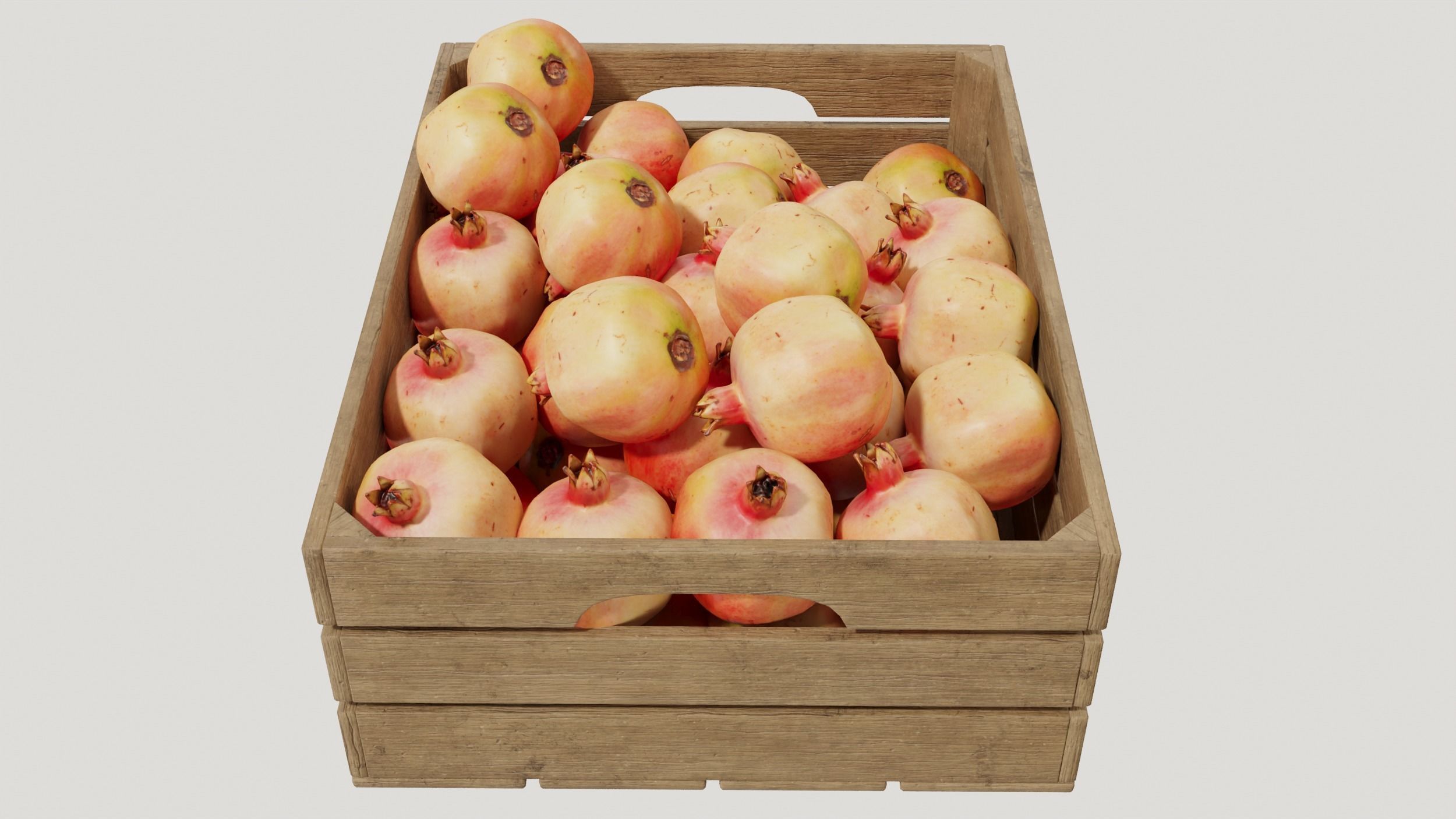 Pomegranate crates 3D model_7