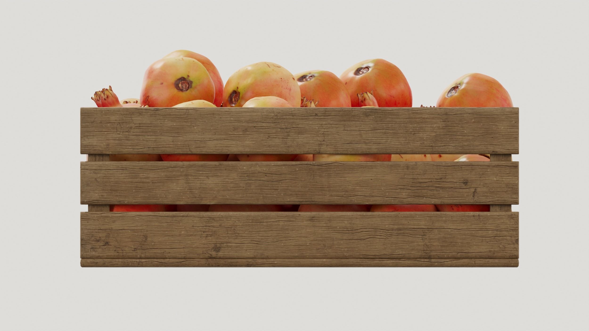 Pomegranate crates 3D model_5