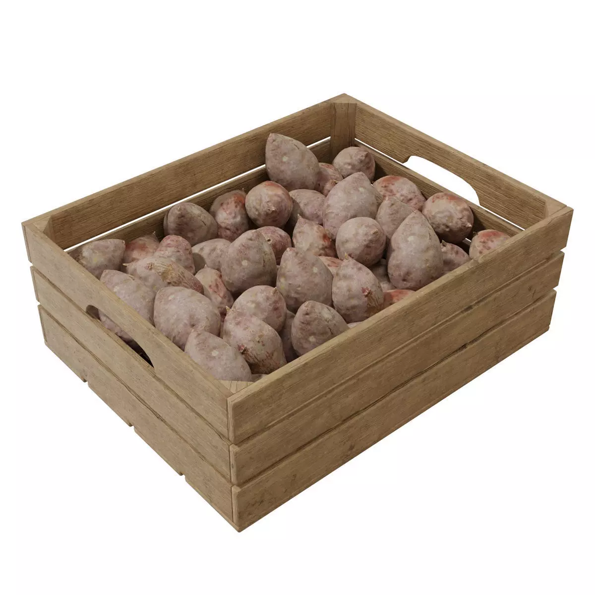 sweet potato crates 02 3D model_0