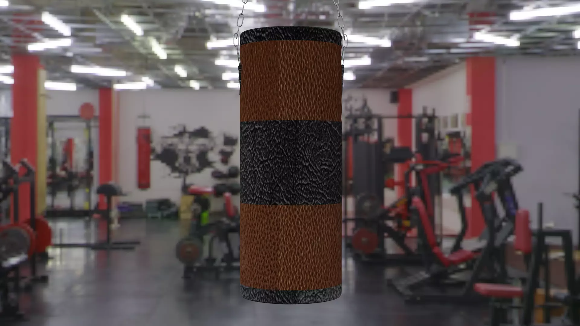 Sandbag gym equipment Free 3D model_0