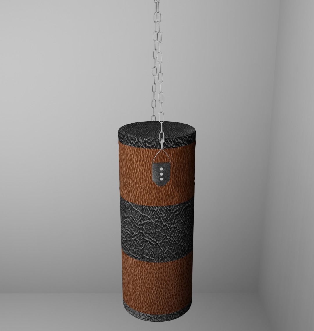 Sandbag gym equipment Free 3D model_7