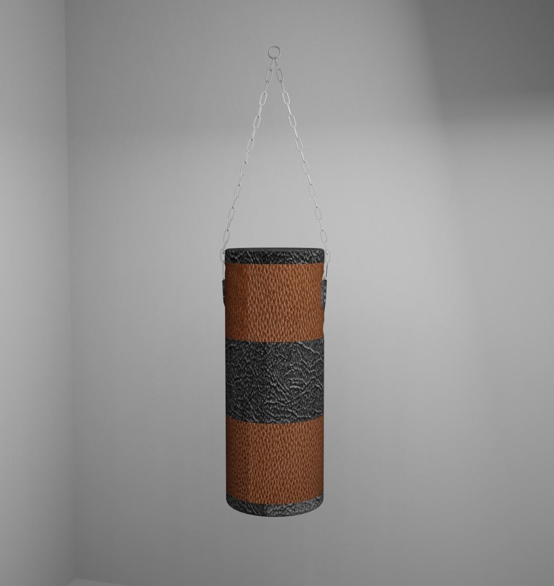 Sandbag gym equipment Free 3D model_3